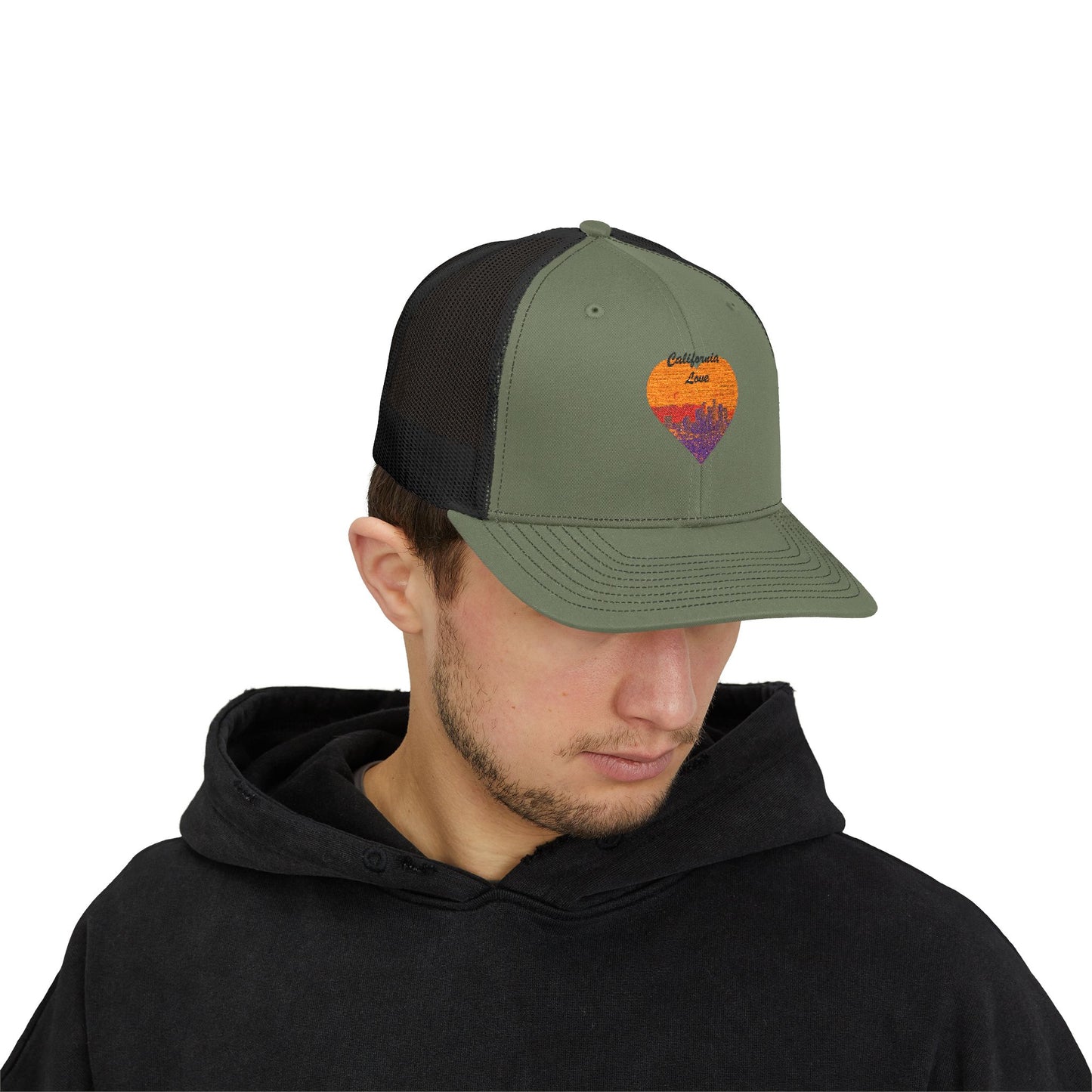 California Love Snapback Trucker Cap, Hat, Los Angeles, Cap for Men, Cap for Women