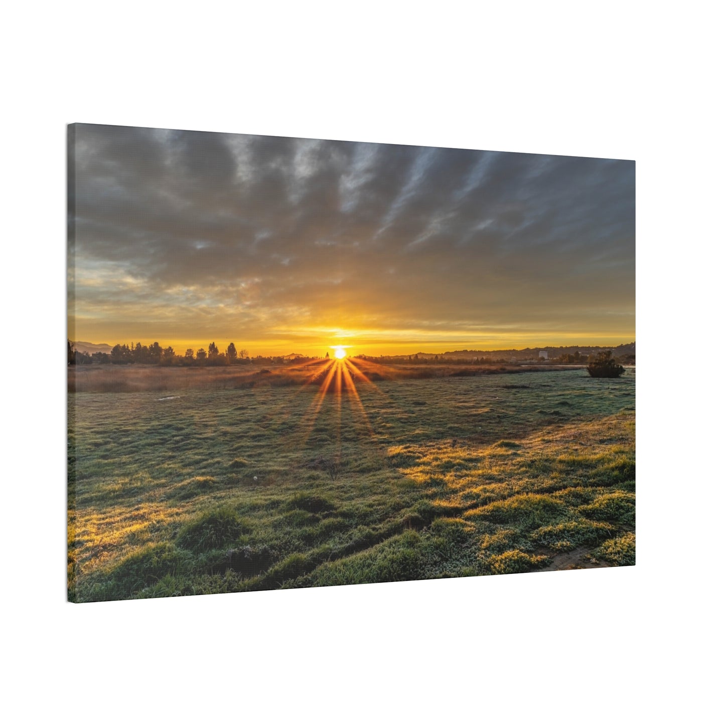 Canvas Stretched, Sunrise Wall Art