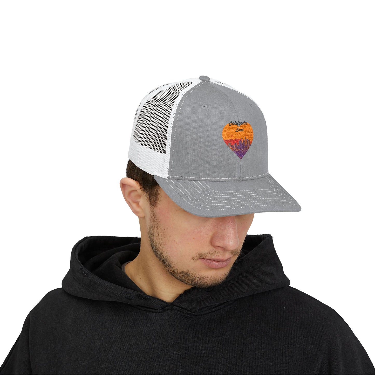 California Love Snapback Trucker Cap, Hat, Los Angeles, Cap for Men, Cap for Women