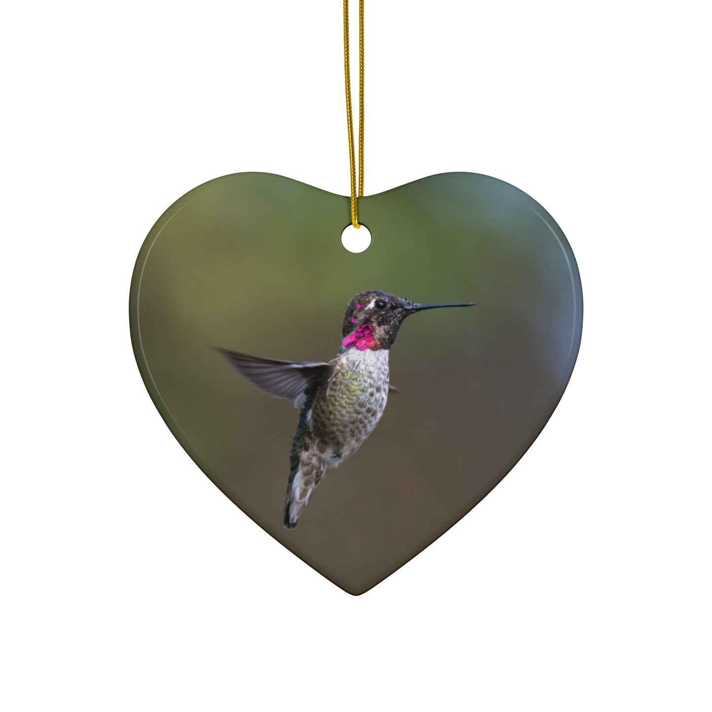 Humming Bird Ceramic Ornament