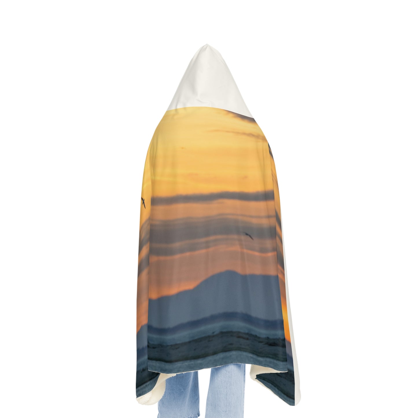 Snuggle Blanket - Warm Sunrise Light Winter Cozy Throw
