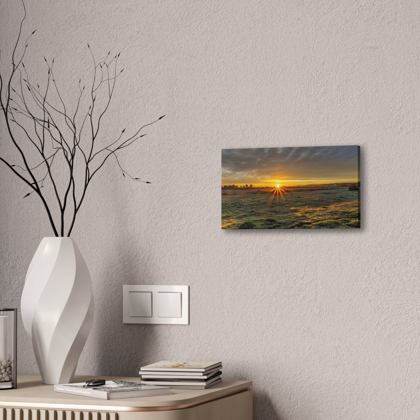 Canvas Stretched, Sunrise Wall Art
