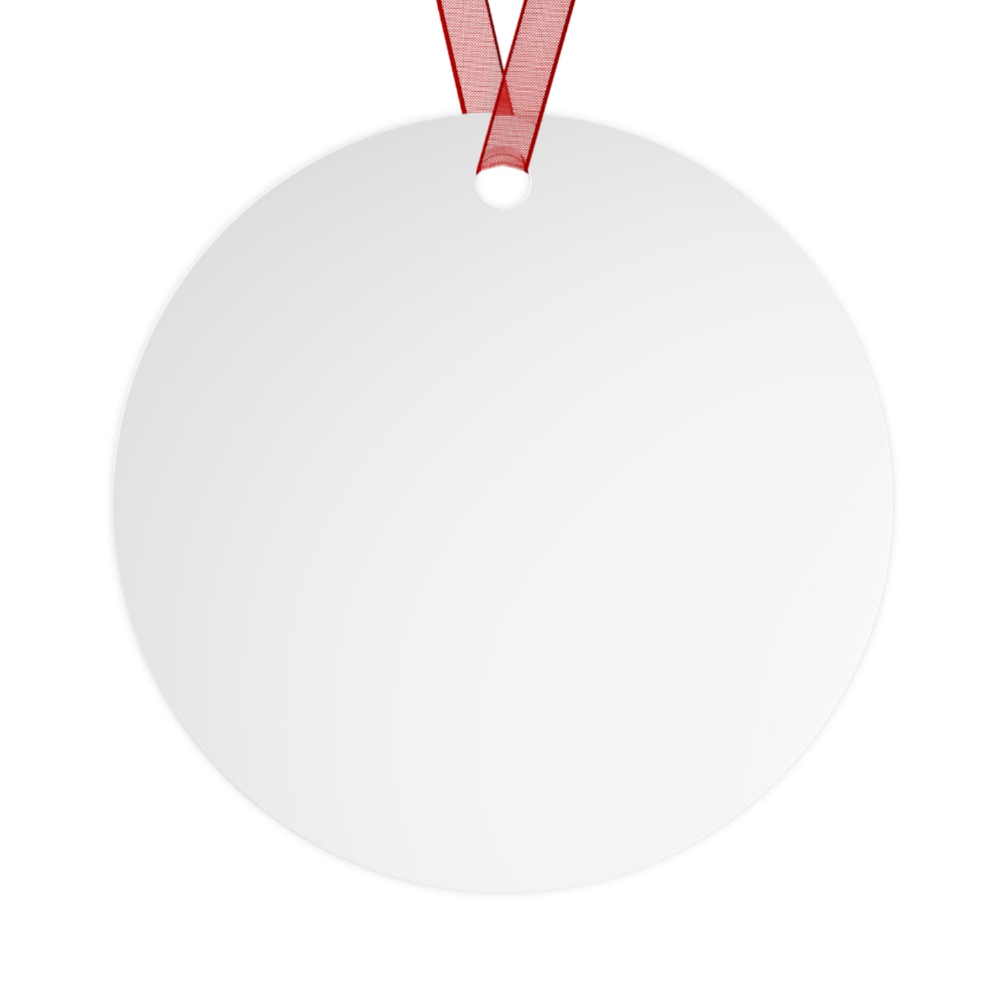 Metal Ornament - Vermillion Flycatcher for the Holidays