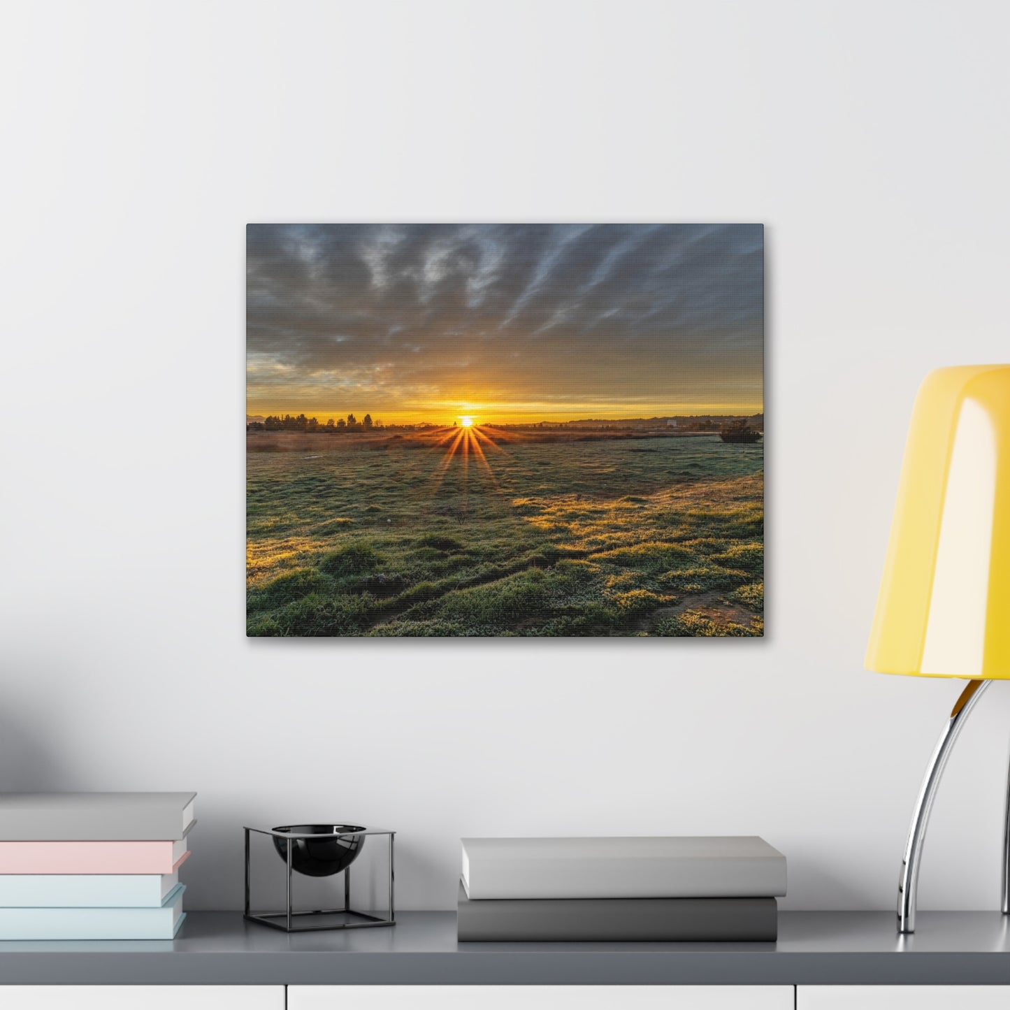 Canvas Stretched, Sunrise Wall Art