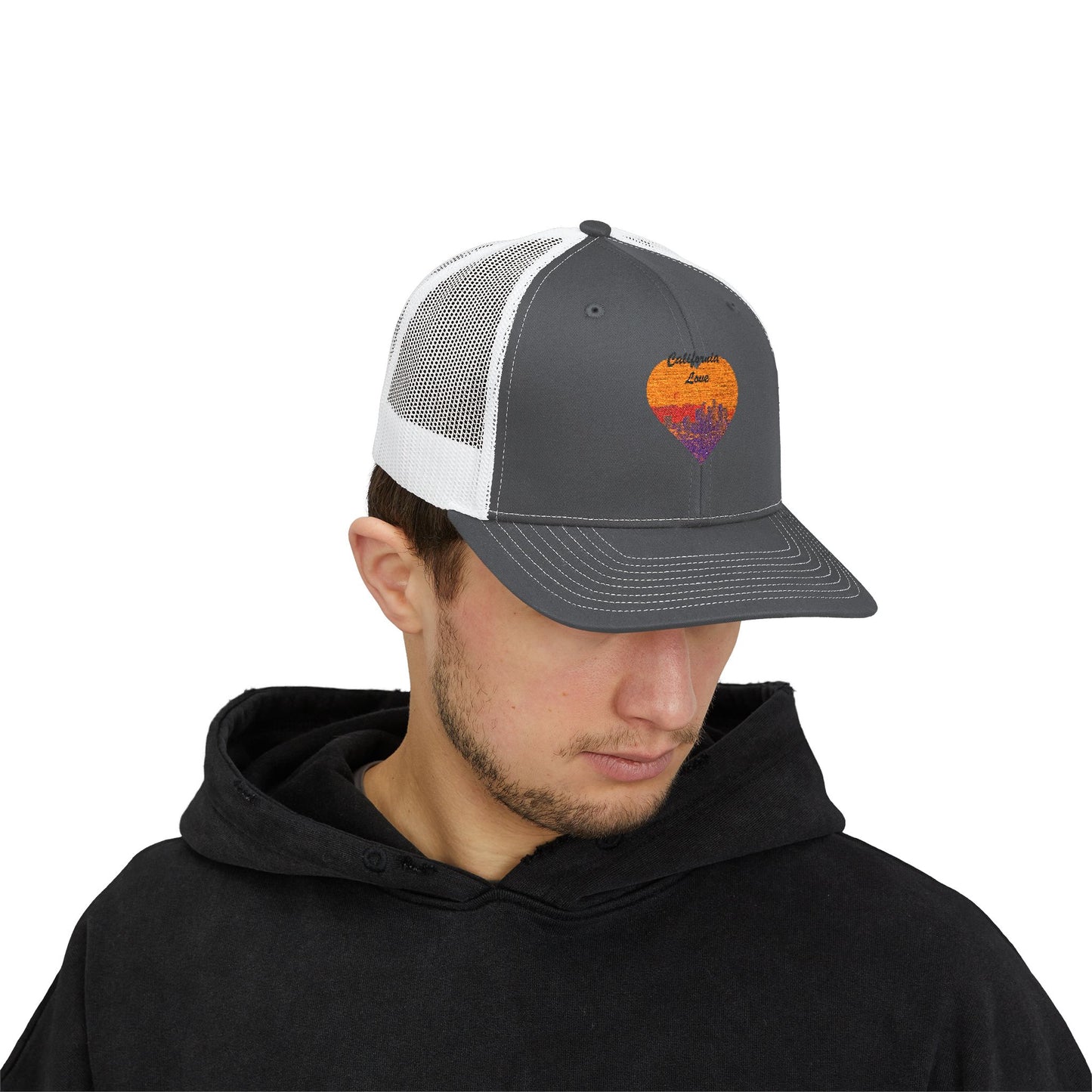 California Love Snapback Trucker Cap, Hat, Los Angeles, Cap for Men, Cap for Women