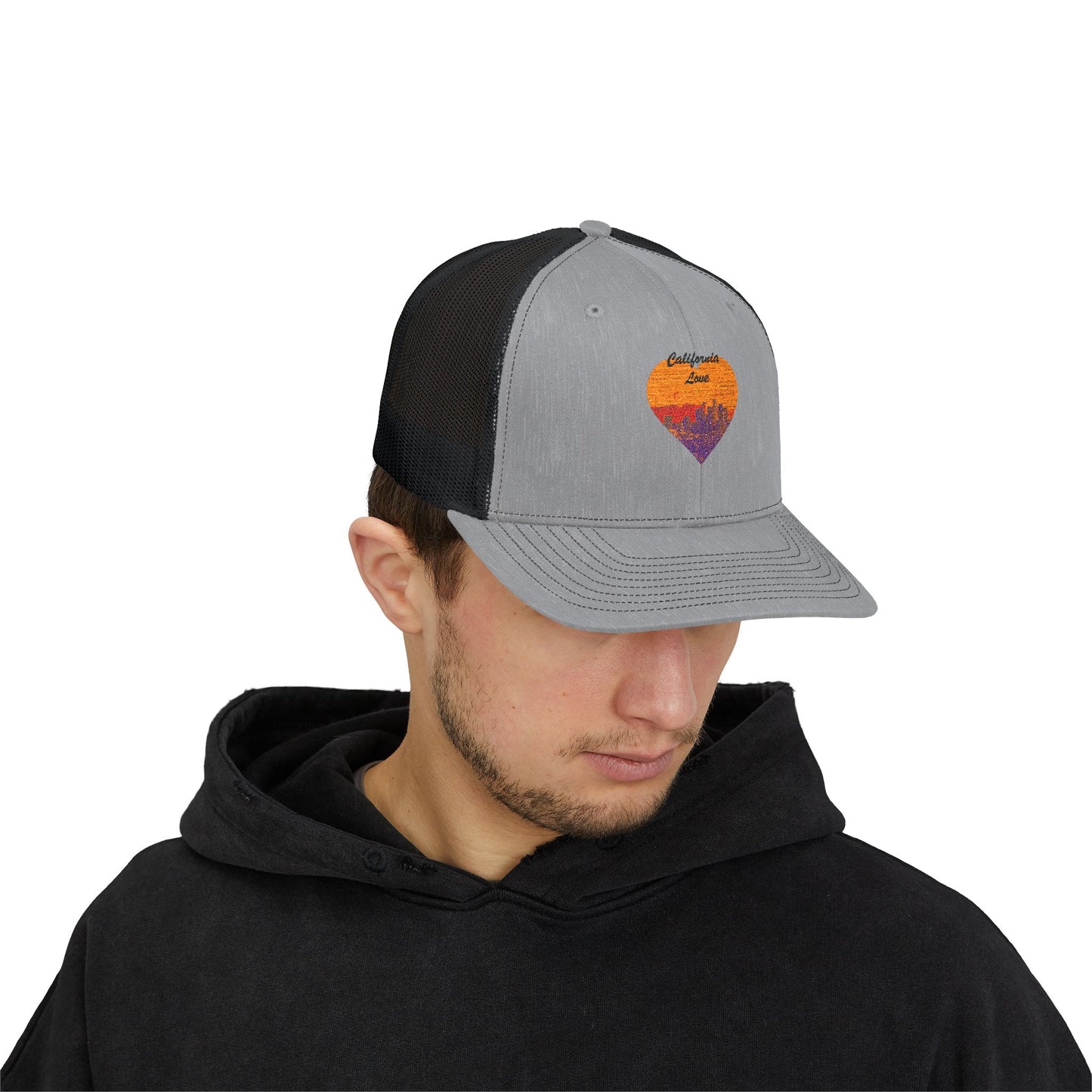 California Love Snapback Trucker Cap, Hat, Los Angeles, Cap for Men, Cap for Women