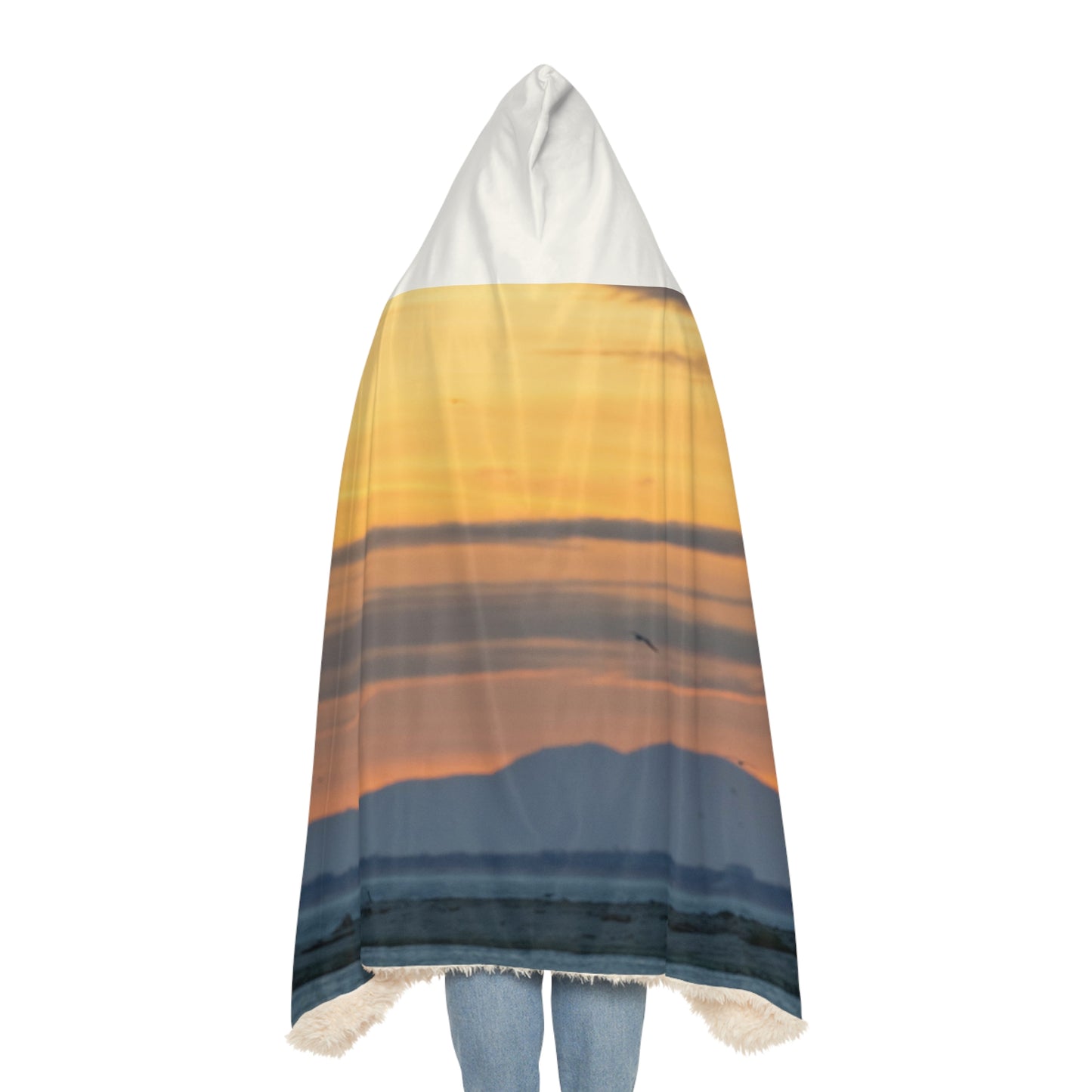 Snuggle Blanket - Warm Sunrise Light Winter Cozy Throw