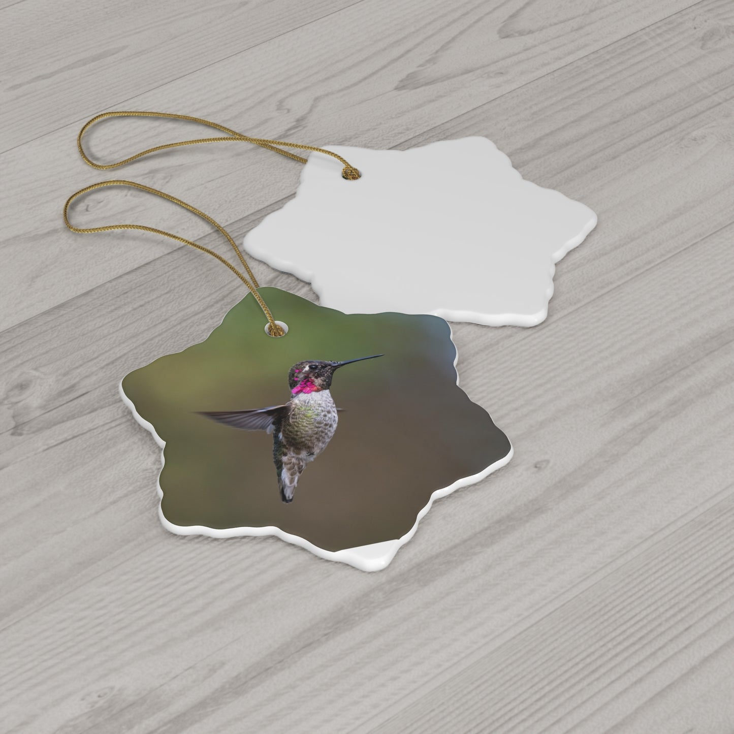 Humming Bird Ceramic Ornament