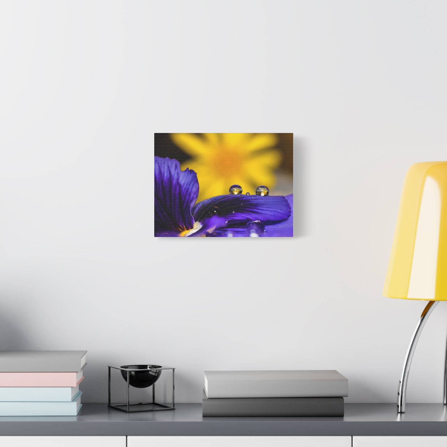 Canvas Print - Purple and Yellow