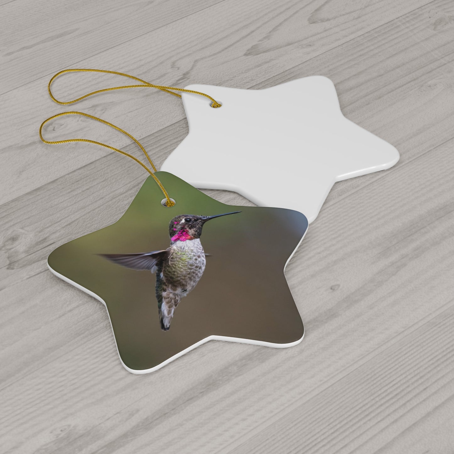 Humming Bird Ceramic Ornament