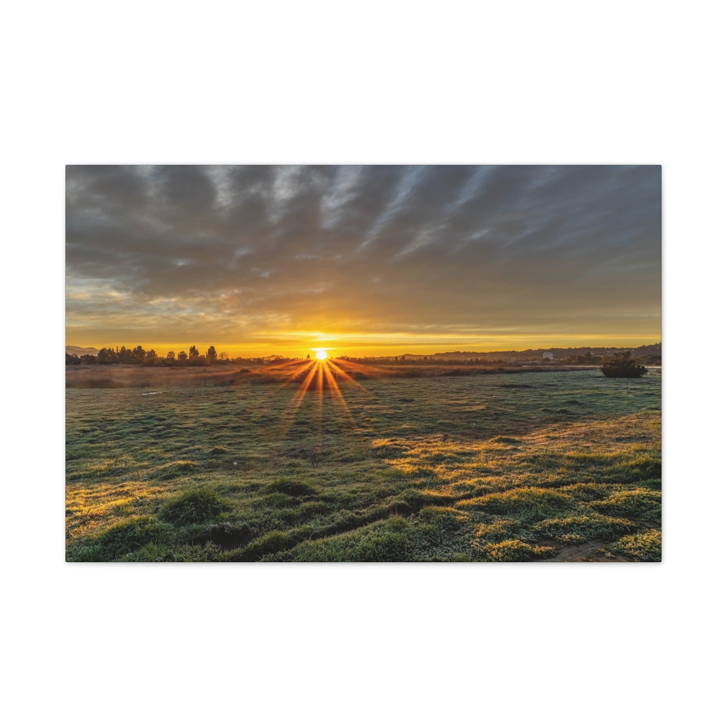 Canvas Stretched, Sunrise Wall Art