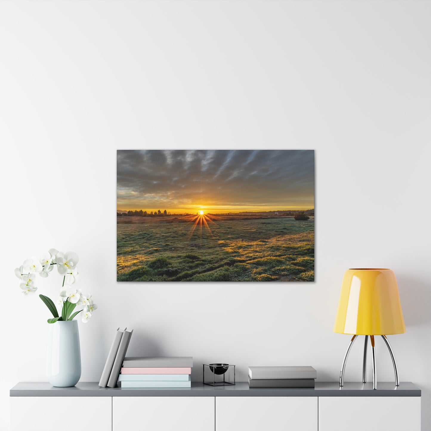 Canvas Stretched, Sunrise Wall Art