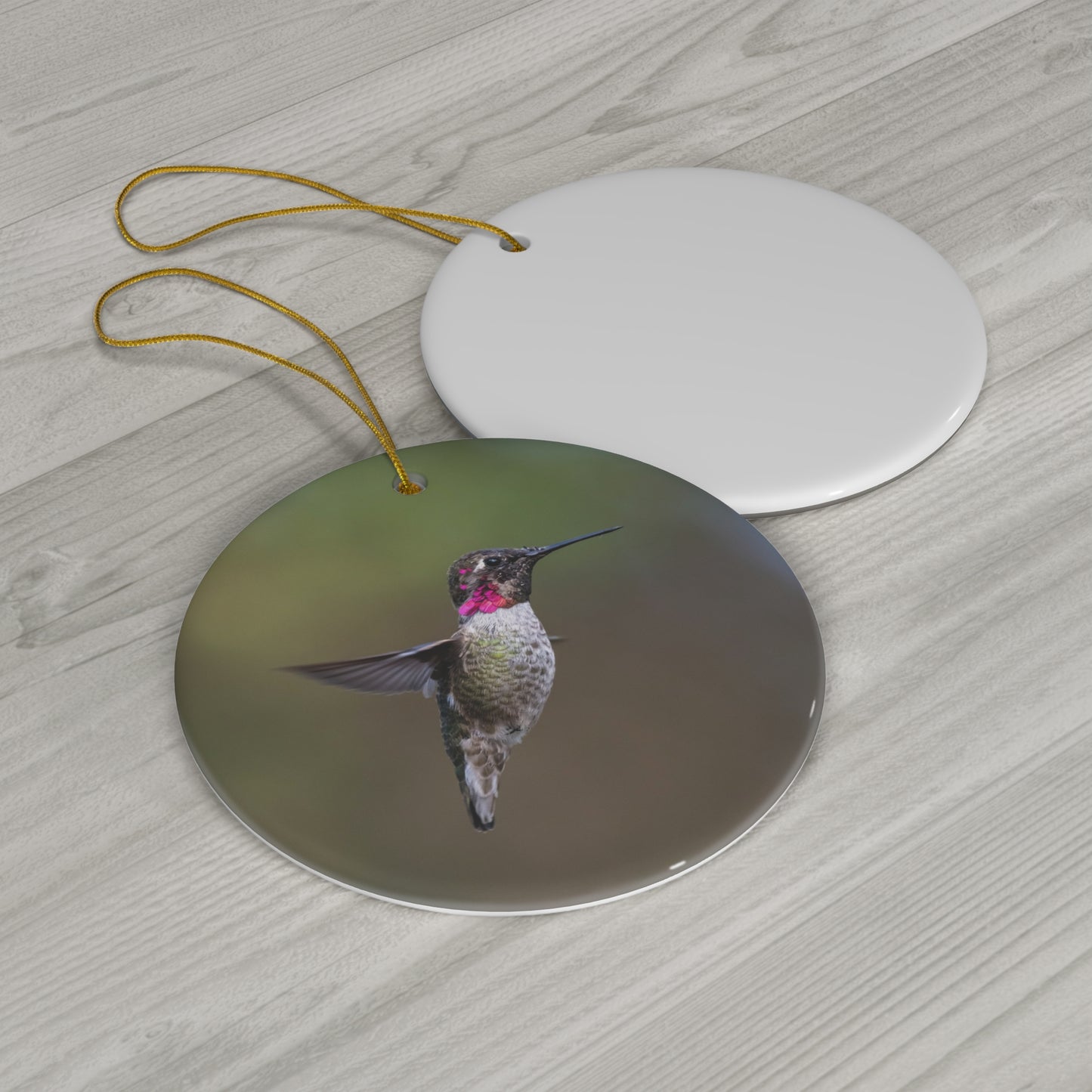 Humming Bird Ceramic Ornament