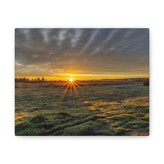 Canvas Stretched, Sunrise Wall Art