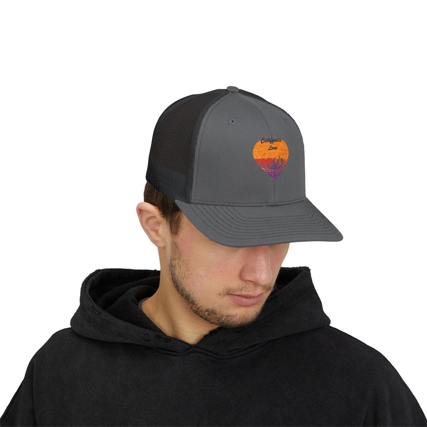 California Love Snapback Trucker Cap, Hat, Los Angeles, Cap for Men, Cap for Women