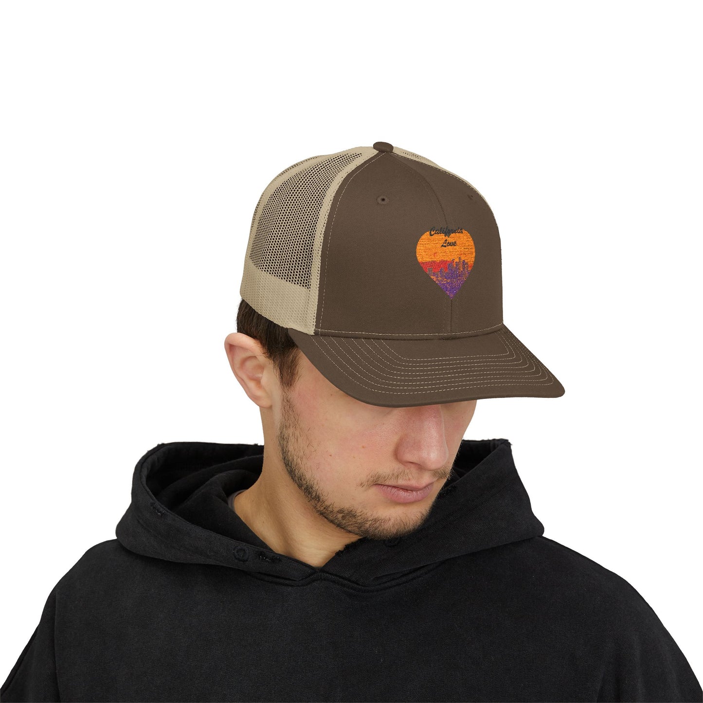 California Love Snapback Trucker Cap, Hat, Los Angeles, Cap for Men, Cap for Women