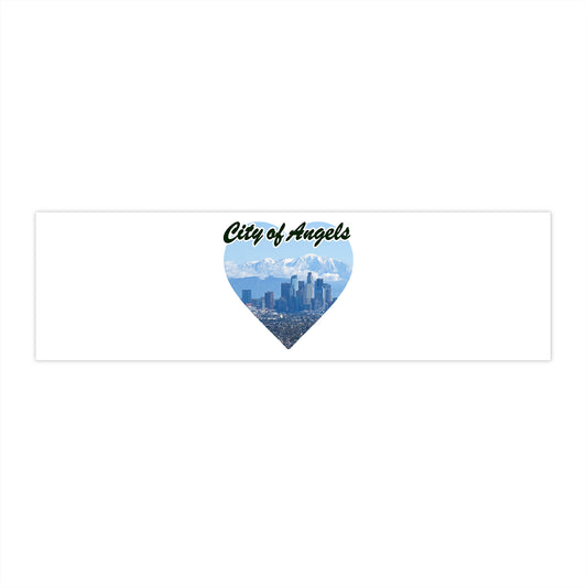 City Angels Bumper Sticker, Los Angeles Decal, Car Bumper Decal, Angelic Supporter Sticker, City of Angels Sticker, Bumper