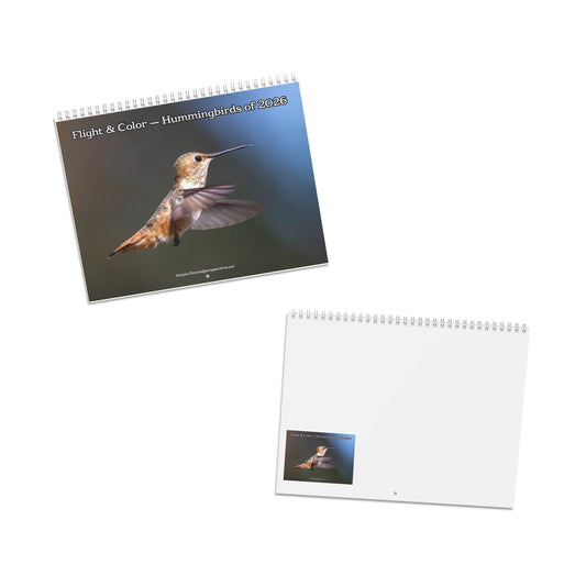 2026 Hummingbird Calendar — Joy, Resilience & Hope