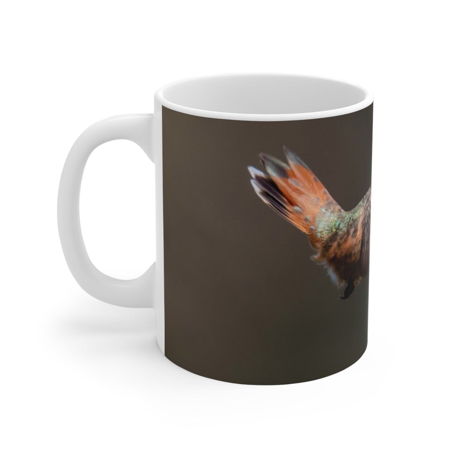 Humming Bird Mug 11oz - Colorful Coffee Cup for Nature Lovers