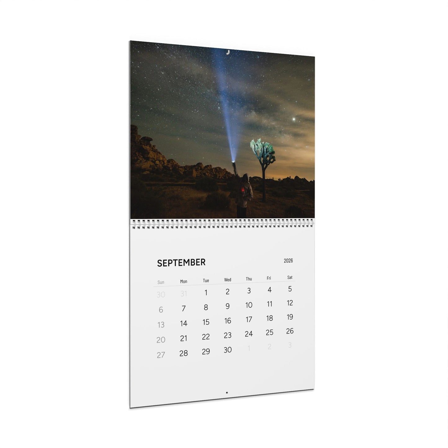 2026 Stargazing Wall Calendar — Night Sky Photography Monthly Calendar