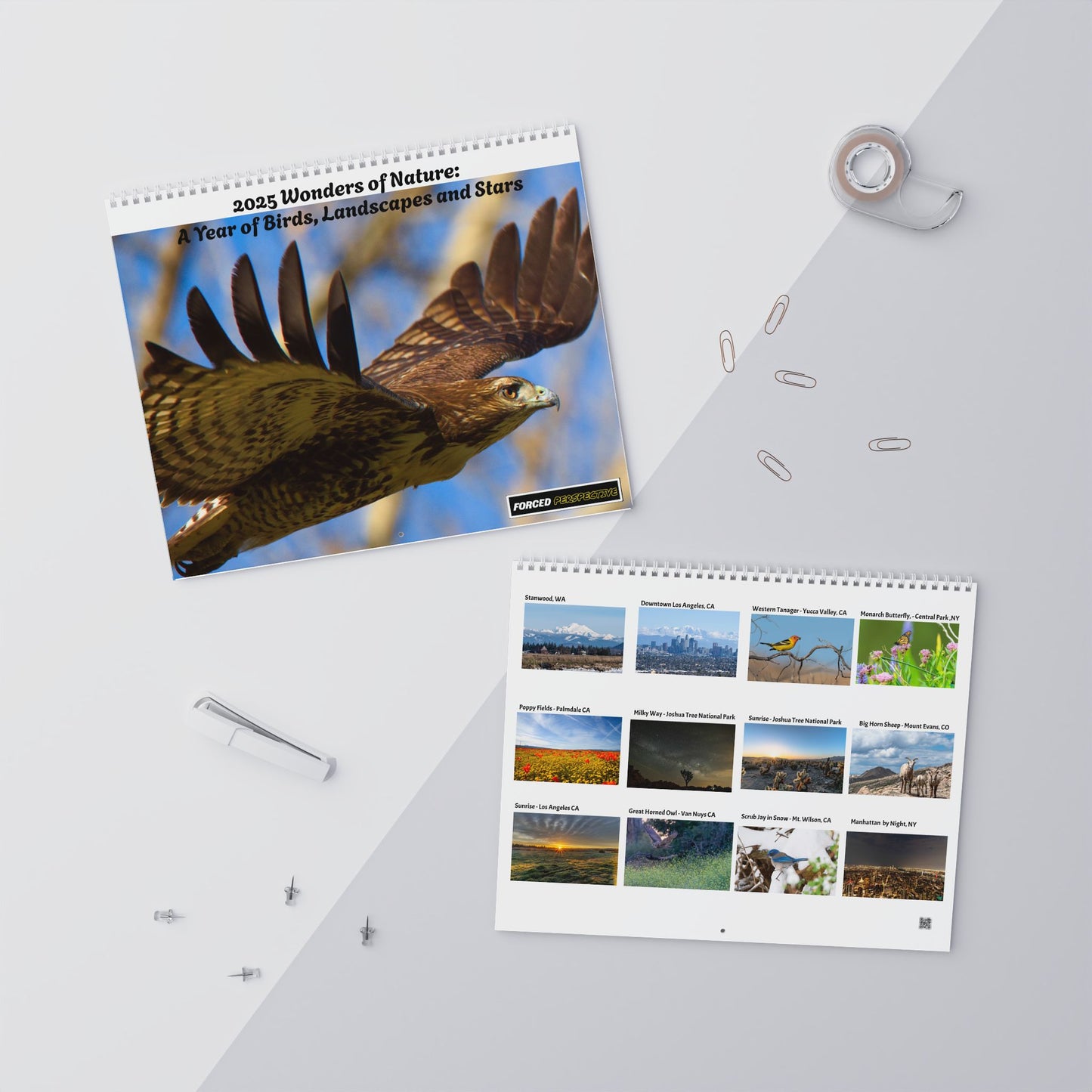 Nature Photography Wall Calendars (2025) -  Beautiful Scenes to Enjoy All Year Long