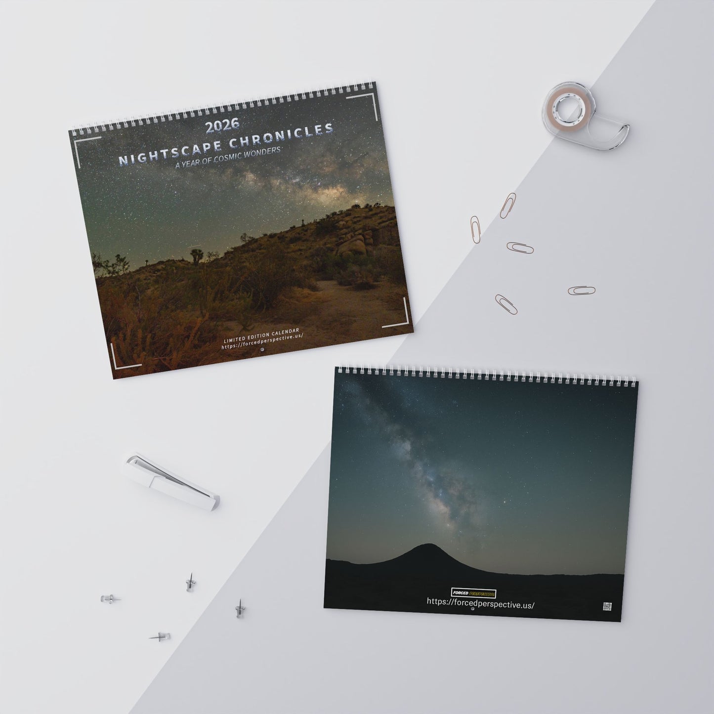 2026 Stargazing Wall Calendar — Night Sky Photography Monthly Calendar