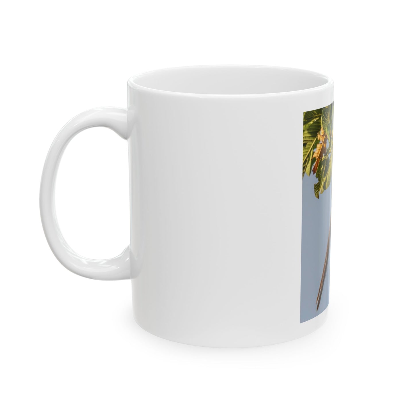 Wings of Africa Ceramic Mug, Mousebird Coffee Cup, African Animal Tea Mug, Safari Theme Drinkware, Bird Lover Gift, Unique