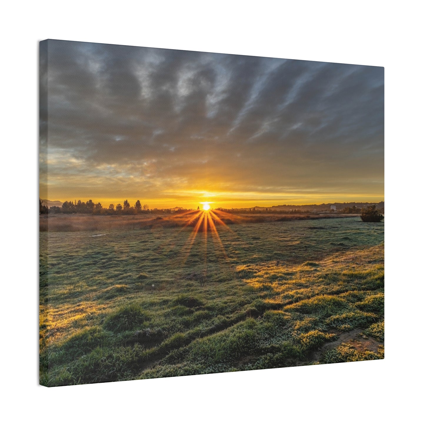 Canvas Stretched, Sunrise Wall Art