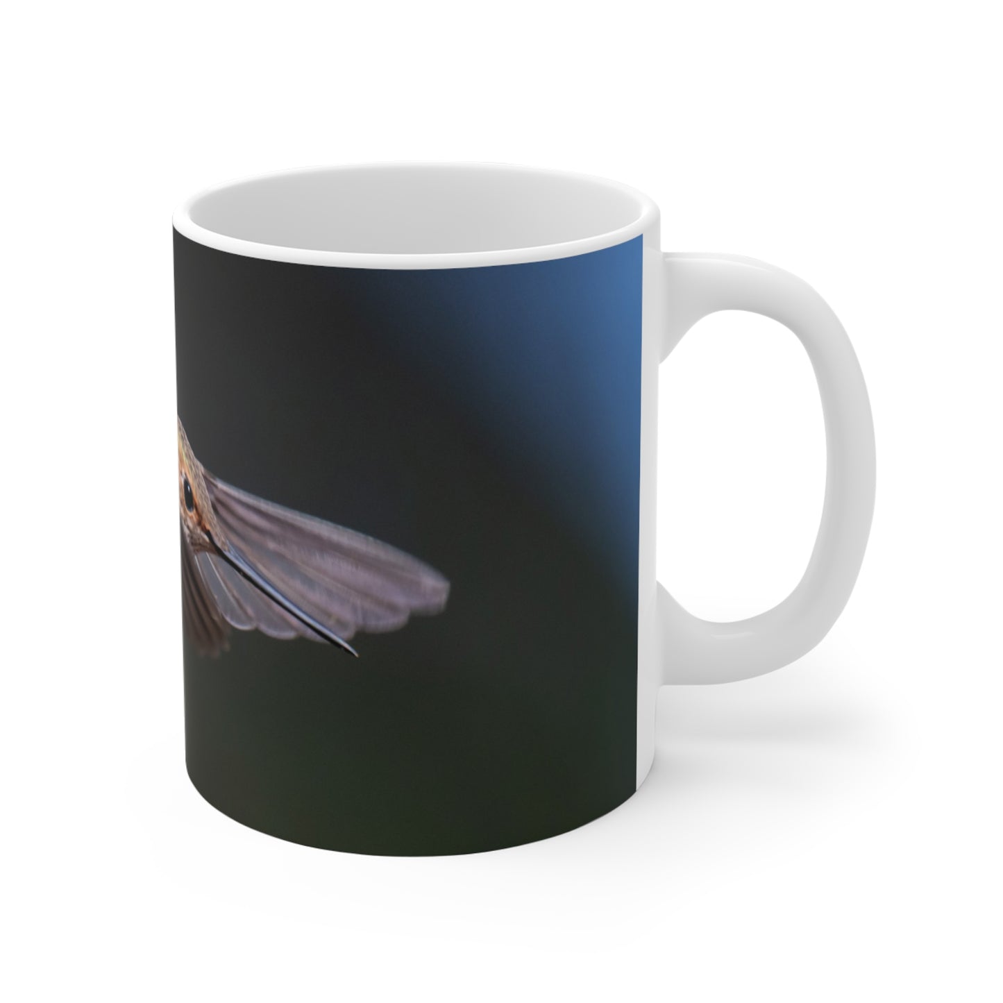 Humming Bird Mug 11oz - Colorful Coffee Cup for Nature Lovers